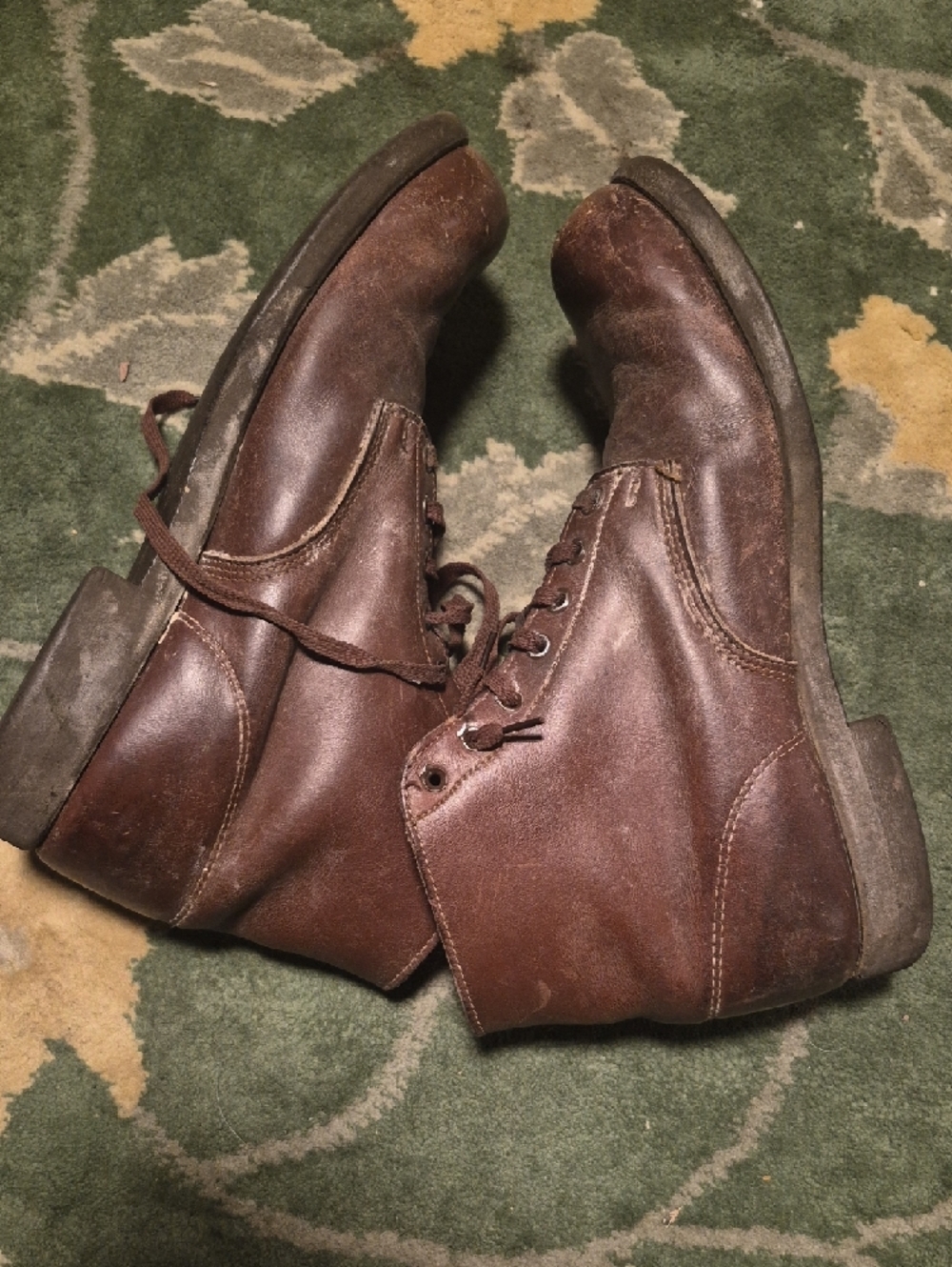 Wolverine Dark Brown Leather Chukka Boots - Picture 16 of 16